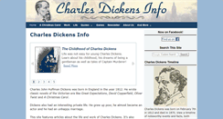 Desktop Screenshot of charlesdickensinfo.com