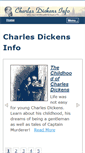 Mobile Screenshot of charlesdickensinfo.com